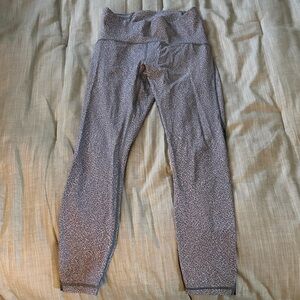 Lululemon Gray Patterned Leggings
